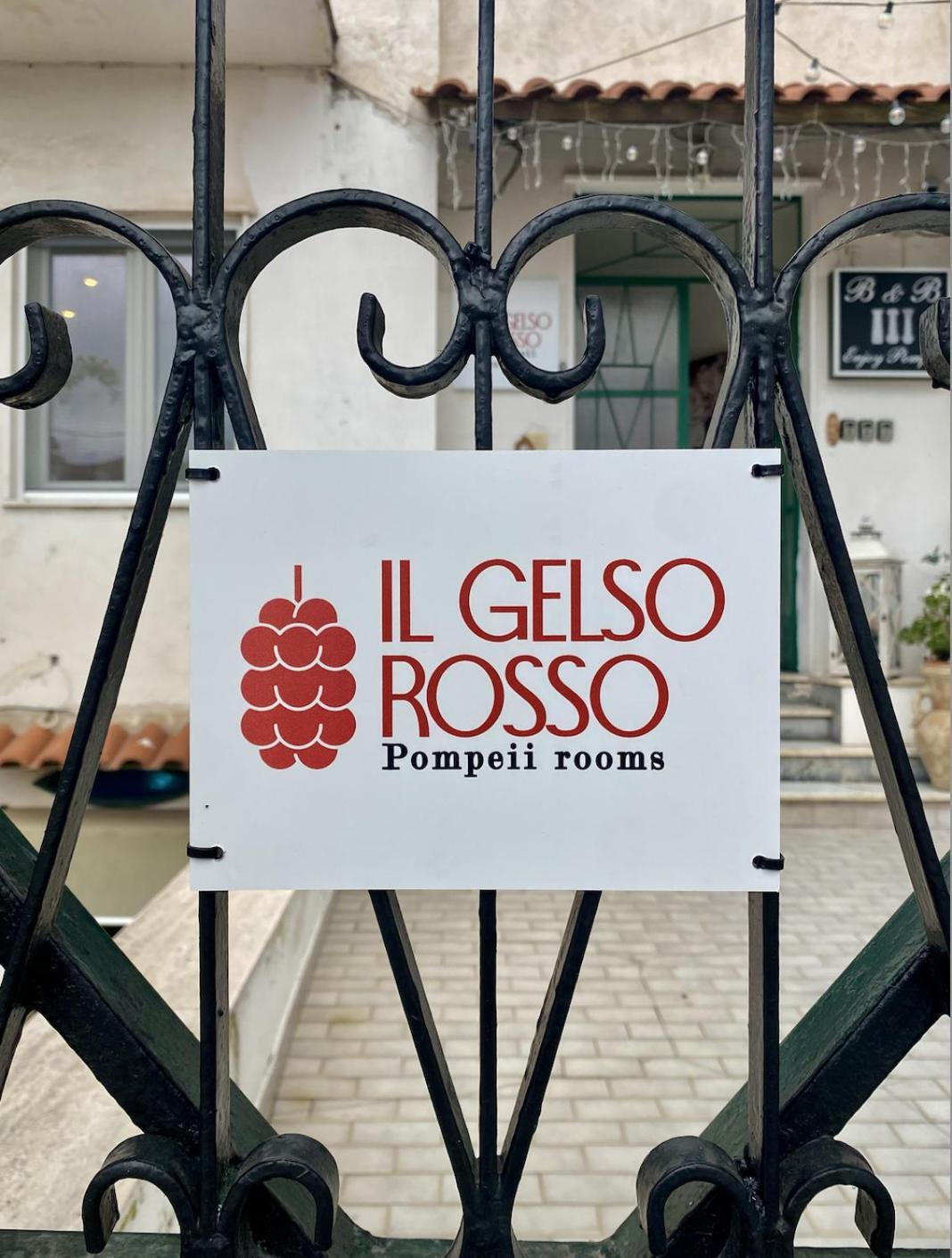 B&B Gelso Rosso Помпей Екстериор снимка